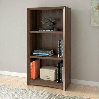 Snake River Décor 3 Shelf Bookcase 47 Tall Adjustable Shelves Brown - 52 x 63