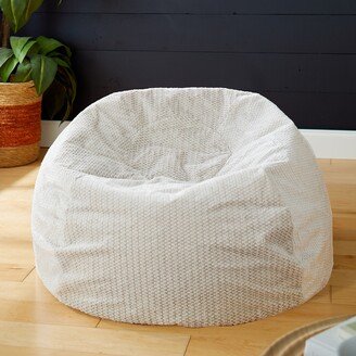 Humble + Haute Velvet Shimmer Indoor Bean Bag Chair