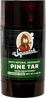 DR. SQUATCH Men's Natural Deodorant - Pine Tar - 2.65oz