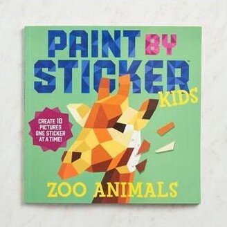 Barnes & Noble Paint by Sticker Kids: Zoo Animals: Create 10 Pictures One Sticker at a Time! by Workman Publishing