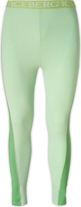 Active Logo Detailed Leggings