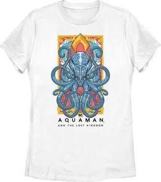 Women' Aquaman and the Lot Kingdom Topo Poter T-Shirt - White - Large