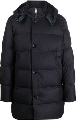 Quilted Down Parka Coat