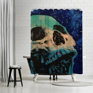 71 x 74 Shower Curtain, Zombie Stars by Michael Creese