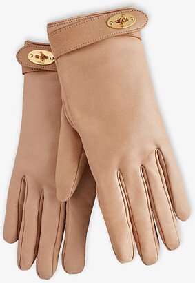 Womens Maple Darley Postman's Lock Leather Gloves