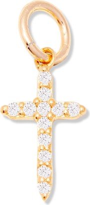 14k Gold Josephine Cross Charm