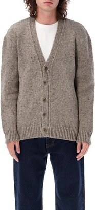 V-Neck Knitted Cardigan-CM