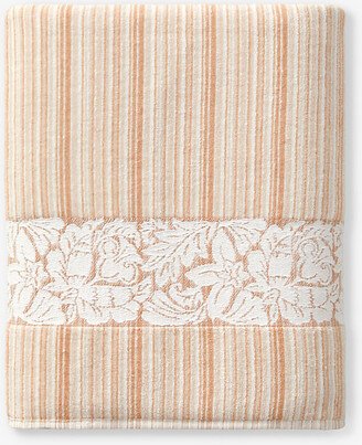Multicoloured Perse Floral-print Organic-cotton Towel