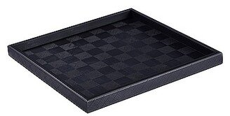 Kioko Serving Tray & Chess Board in Black