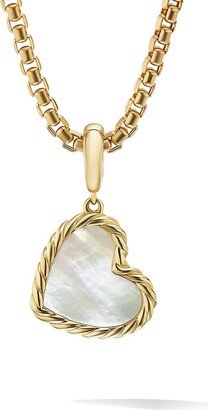 Cable Collectibles Heart Amulet In 18K Yellow Gold