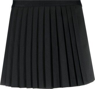 High-Waist Pleated Skort