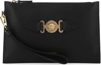 Medusa Biggie Zipped Small Clutch Bag