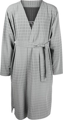 Ellis logo-print robe