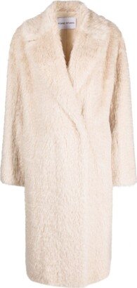 Long Faux-Fur Coat-AA