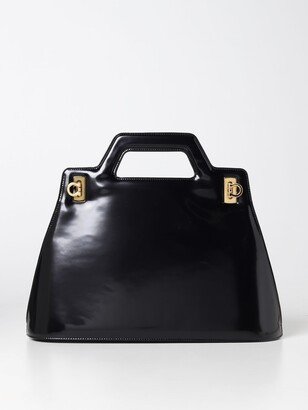 Wanda bag in brushed leather-AB