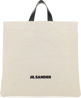 Sand Canvas Shopping Bag