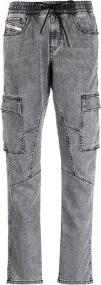 Drawstring Waistband Jeans