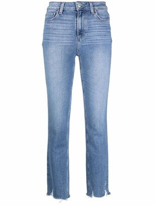 Mid-Rise Straight-Leg Jeans-AR