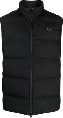 Logo-Embroidered Padded Gilet