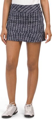 Zodiac Pull On Ruffle Tech Skort for Women