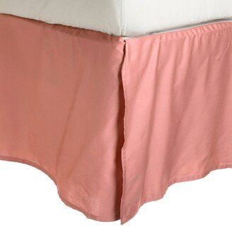 Solid Wrinkle Resistant Microfiber 15-inch Drop Bedskirt