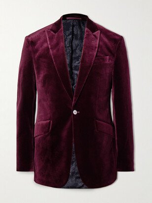 Newport Cotton-Velvet Tuxedo Jacket