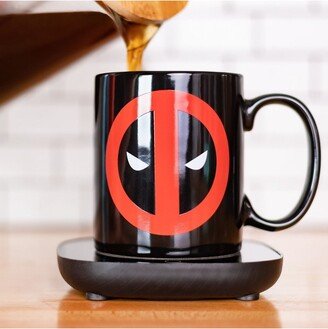 Uncanny Brands Marvel Deadpool Mug Warmer with Mug