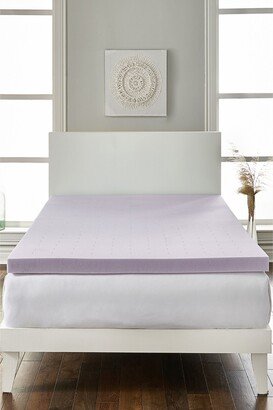 Rio Home Fashions Loftworks 2 Lavender Infused Deep Sleep Therapy Extra Soft Mattress Foam Topper - Queen