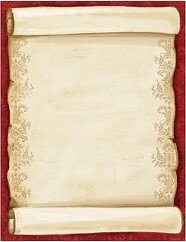 Great Papers! Holiday Stationery Christmas Scroll 80/Count (2012250)