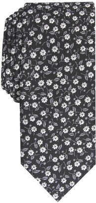 Men's Magnolia Skinny Floral Tie, Created for Macy's