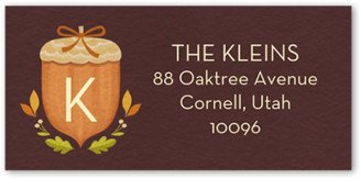 Address Labels: Thankfall Yall Address Label, Brown, Address Label, Matte