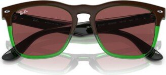 Steve Square Frame Sunglasses