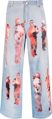 KidSuper Performers graphic-print jeans