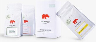 Kiss The Hippo Taste of Coffee Gift box of Three Whole-bean Coffee Blends