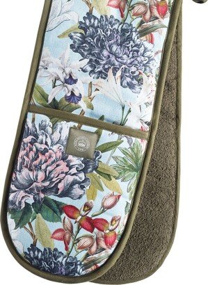 Pure Table Top Kew Gardens Bee Floral Double Oven Glove