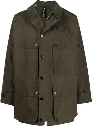 COUNTRY waxed cotton coat