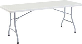 National Public Seating (15 Pack) NPS 30 x 72 Heavy Duty Folding Table, Speckled Gray