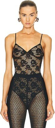 Rosalia Lace Bodysuit in Black