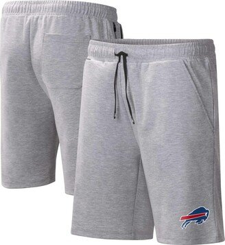 Men's Msx by Michael Strahan Heather Gray Buffalo Bills Trainer Shorts