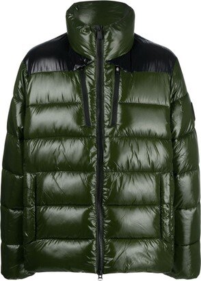 Funnel-Neck Padded Jacket