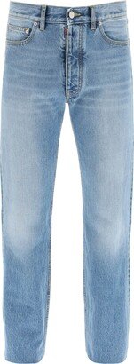 Five-pocket Straight Jeans