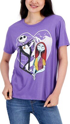 Juniors' Nightmare Before Christmas Halloween Graphic T-Shirt