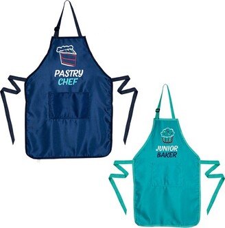 Mommy & Me Apron Set of 2, Pastry Chef & Junior Baker