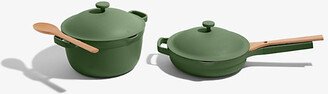Sage Home Cook Duo Ceramic pot and pan Two-piece set Worth £270