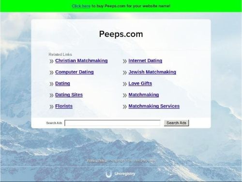 Peeps.com Promo Codes & Coupons