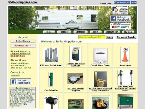 Rvparksupplies.com Promo Codes & Coupons