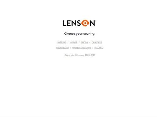 Lenson No Promo Codes & Coupons