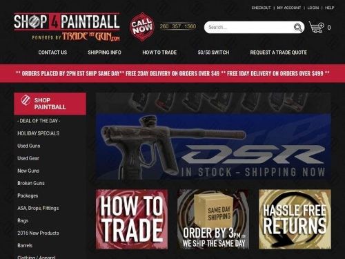 Shop4Paintball.com Promo Codes & Coupons