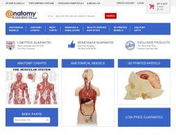 Anatomy Warehouse Promo Codes & Coupons