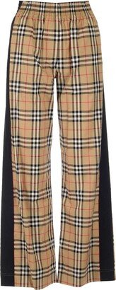 Vintage Checked Straight Leg Trousers-AA